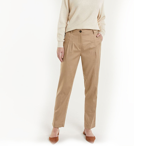 Pantalones de tela vaquera lavados suaves y duraderos de talla XL para mujer, pantalones largos ecológicos, transpirables, antiarrugas, diseño recto - Product Image 3