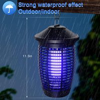 4000V Mosquito Killers Licht 18W Uv Buis Elektrische Muggen Killer Bug Zapper Licht