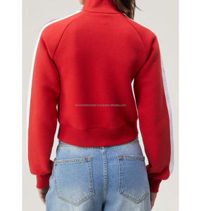 Sweats à capuche zippés personnalisés pour femmes selon les exigences du client Polaire en coton de haute qualité - Product Image 4