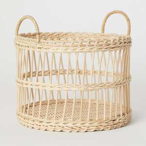 Natural Rattan Storage <b>Basket</b> Wicker Handmade Cane <b>Baskets</b> Lowest Price Hot Trend Home Decorations Made in Vietnam by VgreeArt - Product Image 3