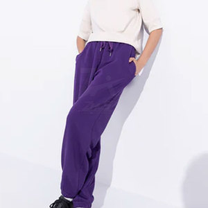 Hot Selling High Quality Winter Sweat <b>Pants</b> for Women with Elastic Waist Cotton Fleece Outdoor Wear From Pakistan - Product Image 2