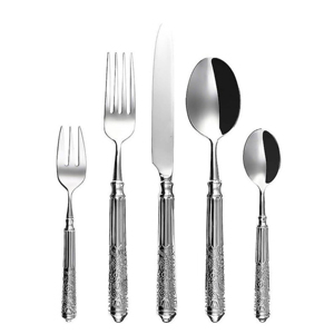 Très vendu en gros fabricant indien en métal fait à la main or poli finition ensemble de couverts pour Restaurant hôtel usage domestique - Product Image 2