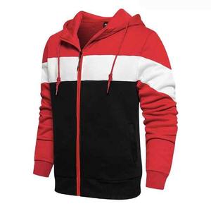 Streetwear à capuche surdimensionné Service OEM bonne mode hommes surdimensionnés sweat pour hommes sport décontracté fermeture éclair à capuche pour hommes à vendre - Product Image 5