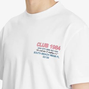 T-shirt blanc surdimensionné DTF | 100% coton French Terry 250 GSM Crewneck | T-shirt graphique rétro | Streetwear Premium & Urban Fashion - Product Image 5