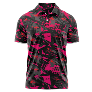Polos de Golf a Cuadros Personalizados de Alta Calidad para Hombre, Secado Rápido, Absorción de Humedad, 100% Algodón, Estilo Casual, Impresión Sublimada de Alta Gama - Product Image 5