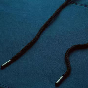 Pull-over teint uni d'hiver personnalisé en usine, sweats à capuche respirants pour hommes, polyester/coton de haute qualité, OEM, ODM - Product Image 3