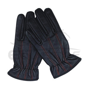 Vente en gros Gants en cuir de mouton Mode unisexe pour la conduite hivernale Gants en cuir de luxe du fabricant OEM personnalisés et chauds - Product Image 3