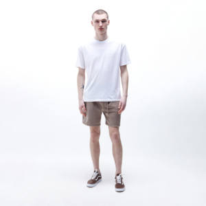 Vente en gros de shorts de gym 100% coton délavés à l'acide séchage rapide respirant vêtements d'entraînement en plein air poches High Street Shorts de course solides - Product Image 1