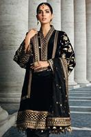 Robe de soirée pour femme, style Bollywood, avec broderie de sequins et franges, col rond, longueur genou, légère, respirante, en dentelle, coupe trapèze, idéale pour l'été