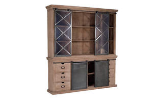 Meubles de bureau modernes de haute qualité, armoire de rangement multifonctionnelle en bois de manguier massif et durable, armoire de rangement pour vêtements - Product Image 3