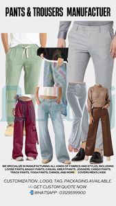 กางเกงวอร์มเอวสูงขาตรงของผู้หญิงกางเกงเลานจ์ทันสมัย - Product Image 6