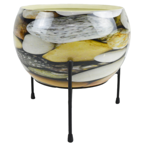 Macetas de flores modernas, diseño de acabado esmaltado, Decoración de mesa interior, maceta, diseño de sala de estar, macetas de Metal - Product Image 2