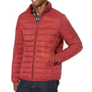2022 Pakistan Manufacturer's Latest Men's Lightweight Coated Water-Resistant <b>Packable</b> Puffer <b>Jacket</b> Stand High Winter Front - Product Image 5