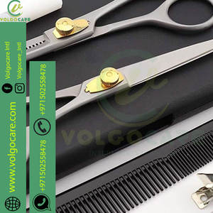 Tijeras de peluquero Tijeras con mango de Ángel Juego de dientes planos Peluquería profesional 440C Juego de tijeras de peluquería de 6 pulgadas - Product Image 4