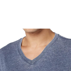 เสื้อยืดคอกลมผ้าไมโครไฟเบอร์สำหรับผู้ชายดีไซน์คอกลมสั้นสำหรับออกกำลังกายผ้าฝ้ายออกแบบได้ตามต้องการ - Product Image 3