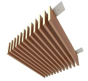 Luminaria Lineal de Madera para Oficina (Grado Acústico) - Product Image 5