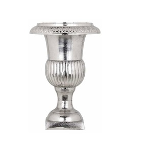 Décor de table à manger, vases à fleurs en métal pour la maison, jardin, table, vases à fleurs artisanaux, finition brillante - Product Image 2