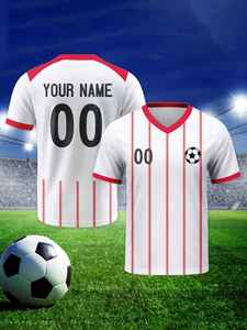 Uniforme de football américain Meilleur matériau respirant Grande taille Manches courtes Concevez votre propre uniforme - Product Image 5