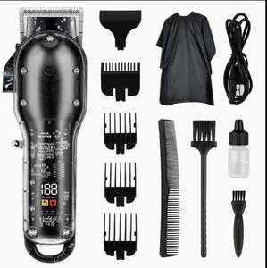 Cortadora de Pelo Profesional Inalámbrica Eléctrica ODM 2024 de la Mejor Calidad, Lista para Enviar, para Mascotas, Barbería, Cuidado del Cabello Masculino, Recortadora Nueva para el Hogar - Product Image 3