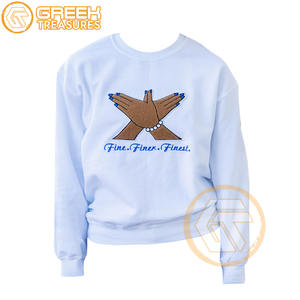 เสื้อสเวตเตอร์ผ้าคอตตอนผ้าฟลีซระบายอากาศได้ดีแบบสวมหัวเสื้อสเวตเตอร์ปักลาย Zeta Phi Beta ตามสั่งสำหรับฤดูหนาว - Product Image 5