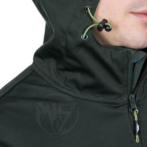 Diseño personalizado Hombres Chaqueta Softshell Stand Collar Chaqueta Softshell Venta al por mayor Chaqueta Softshell - Product Image 5