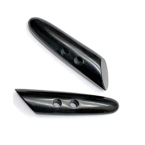 Ensemble de boutons à bascule en corne de buffle pour accessoires en cuir faits à la main - Product Image 5