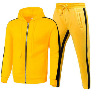 Chándal de lana GSM 100% de 300 algodón para hombre, ropa de invierno informal táctica para exteriores, conjuntos de sudaderas con capucha y bordado con logotipo personalizado - Product Image 1
