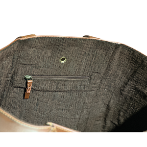 Sac à main en cuir de veau brun personnalisé, doublure en velours, deux sangles, grande capacité, léger, durable, quincaillerie antirouille, ajustement parfait - Product Image 4