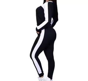 2025 nuevo diseño profesional logotipo personalizado Unisex chándal entrenamiento Fitness polar tamaño Sudadera con capucha y chándal para correr para mujer - Product Image 2