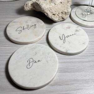 Nature inspire tree inlay gold Handcrafted <b>Marble</b> <b>Coasters</b> Artistic Dining Elegant Home Decor Luxurious Chic Accent Mats & Pads - Product Image 6