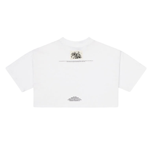 Top court vintage pour femmes, en coton doux, délavé à l'acide, t-shirt court décontracté, streetwear, vêtements d'été - Product Image 2