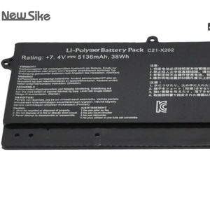 Batería de Repuesto para Portátil Asus VivoBook S200 S200E X201 X201E <span class=keywords><strong>X202</strong></span> X202E Q200E, 5136mAh, Litio <span class=keywords><strong>C21</strong></span>-<span class=keywords><strong>X202</strong></span> - Product Image 4