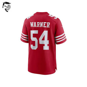 Camiseta de fútbol americano Montana personalizada al por mayor para jóvenes, juego de práctica de sarga para adultos, 100% poliéster, sublimación para adultos - Product Image 6