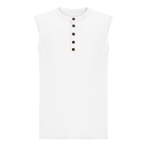 Débardeurs personnalisés pour hommes, décontractés, d'été, respirants, de grande taille, vêtements de sport légers avec débardeur à col rond - Product Image 3