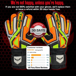 Guantes de Portero en Oferta, Muestra Gratis, Protección Profesional, Látex de 4 mm, Tejido de Nailon 3D, Guantes de Portero de Fútbol - Product Image 2