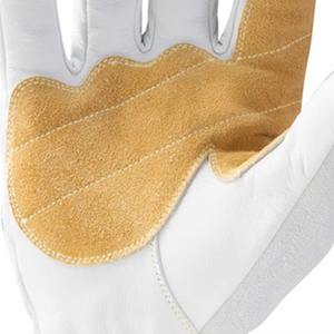 Guantes de Soldadura TIG de 16'' Guantes de Soldador de Cuero Vacuno Extendidos Aislados Anti-quemaduras para Barbacoa Chimenea Soldador MIG - Product Image 6