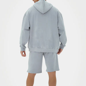 Vente en gros 100% coton biologique sweat à capuche pour homme pull vintage lourd avec logo personnalisé broderie hiver approprié - Product Image 4