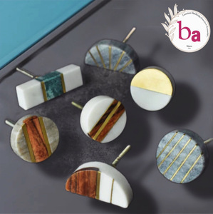 Boutons en céramique design moderne de luxe européen poignées pour cuisine chambre à coucher salle de bain armoire armoires commode tiroirs [CK 283] - Product Image 4