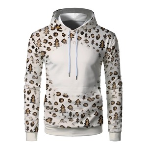 Sweat à capuche pour hommes, 340 grammes, poids lourd, surdimensionné, à épaules tombantes, pull-over à capuche pour l'hiver, numérique sans ficelle - Product Image 1