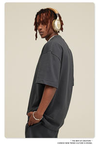 Fourniture personnalisée boxy fit 100% coton court hommes t-shirt petite légère récolte surdimensionné hommes t-shirts T-shirt pour hommes - Product Image 2