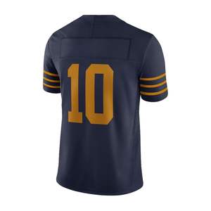 Ligero transpirable que absorbe la humedad Teamwear hombres mujeres jóvenes camisas sublimación personalizada camisetas de fútbol americano - Product Image 3