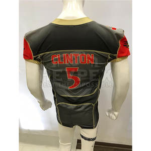 2025เสื้อกีฬาแขนสั้นผู้ชาย, เสื้ออเมริกันฟุตบอลระบายอากาศอุปกรณ์กีฬา - Product Image 2