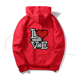 Sudadera con Capucha Bordada y Forro para Mujer, Diseño de Última Moda, la Más Vendida, Formal, Cómoda, para el Día de San Valentín - Product Image 4
