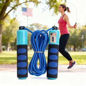 Cuerda de Saltar Digital con Contador, Cuerda de Fitness Inteligente para Entrenamiento en Casa - Product Image 1