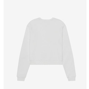 Bella + Canvas 7511 Pullover classique pour femme Col rond-imprimé de lettres en polaire éponge chaude et douce, sweat-shirt ample Pull à capuche - Product Image 6