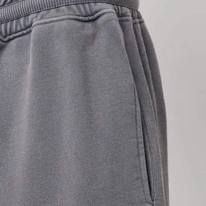 Logo personnalisé Pantalon de survêtement baggy pour femmes, taille haute avec cordon de serrage, pantalon à jambes larges en tricot, salopette en toile pour l'hiver - Product Image 2