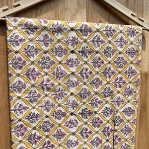 Mới Nhất Thiết Kế Cao Cấp Chất Lượng Tay Khối In Bông Vải Ấn Độ Chạy Bông Vải Làm Mới Thiết Kế Hoa In Vải - Product Image 1