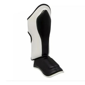 Personalizado sublimación MMA diseño PU cuero karate Muay Thai kickboxing rodilla boxeo deportes espinilleras - Product Image 2