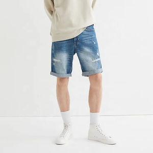 Pantalones cortos de algodón Cargo de verano para hombre, diseño sólido personalizado, respetuoso con el medio ambiente, disponible a precios mayoristas - Product Image 3