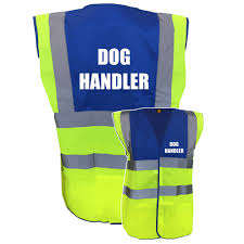 Gilet de dressage pour chien, haute visibilité, classe 3 ANSI, imperméable, respirant, personnalisable, vêtements de travail de sécurité, gilet d'entraînement - Product Image 4
